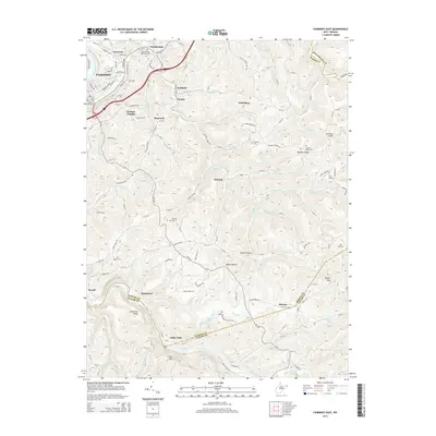 2014 Map of Fairmont East, 2014 Print