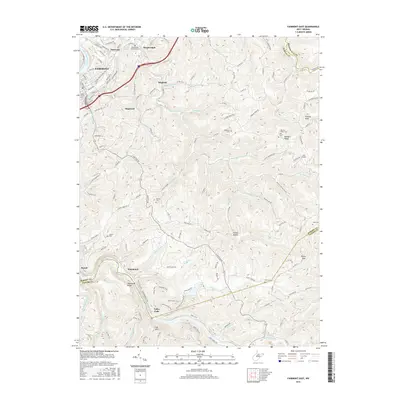 2016 Map of Fairmont East, 2016 Print