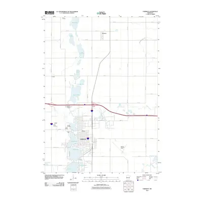 2010 Map of Fairmont, 2010 Print