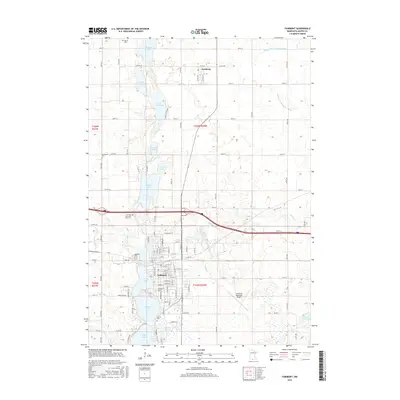 2016 Map of Fairmont, 2016 Print