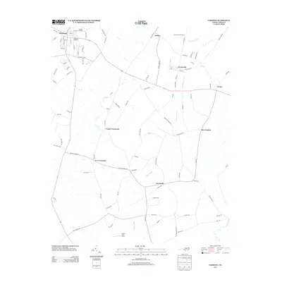 2013 Map of Fairmont, 2013 Print