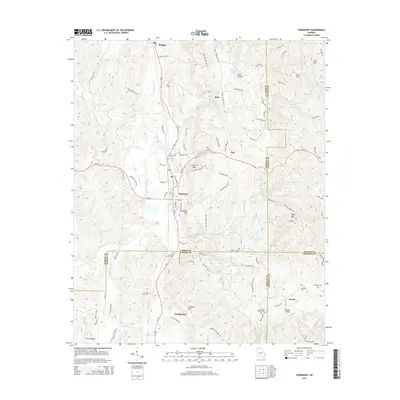 2014 Map of Fairmount, 2014 Print