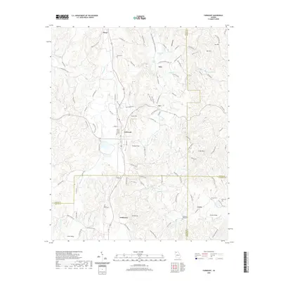2020 Map of Fairmount, 2020 Print