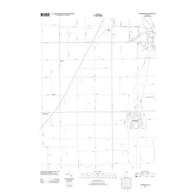 2013 Map of Fairmount, 2013 Print