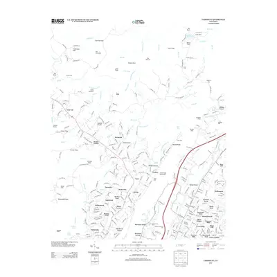 2013 Map of Fairmount, 2013 Print