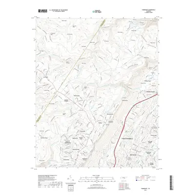 2019 Map of Fairmount, 2019 Print