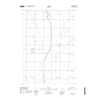 2020 Map of Fairmount, 2020 Print