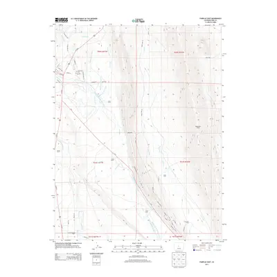 2013 Map of Fairplay East, 2013 Print