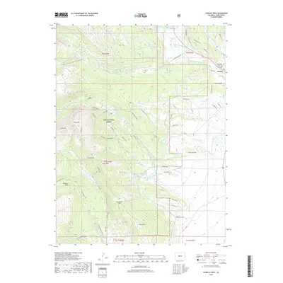 2019 Map of Fairplay West, 2019 Print