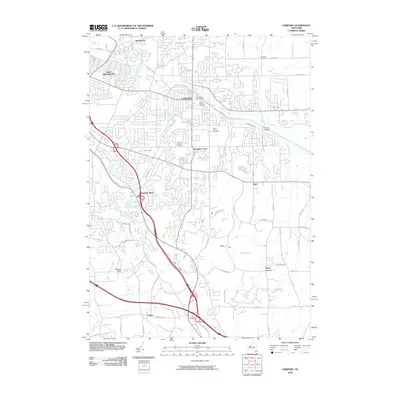 2010 Map of Fairport, 2010 Print