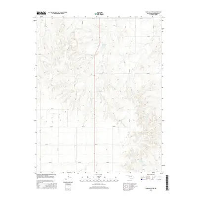 2016 Map of Fairvalley SW, 2016 Print