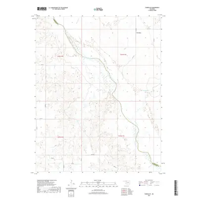 2018 Map of Fairvalley, 2018 Print