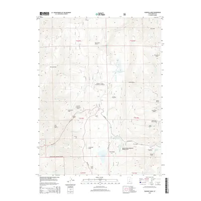 2014 Map of Fairview Lakes, 2014 Print