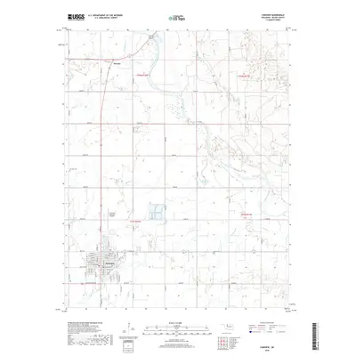 2018 Map of Fairview, 2018 Print