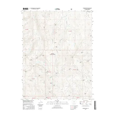 2016 Map of Fairview Peak, 2016 Print