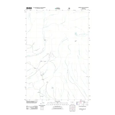 2011 Map of Fairview Peak, 2011 Print
