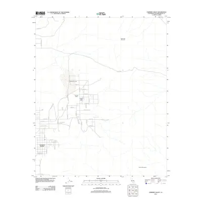 2012 Map of Fairview Valley, 2012 Print