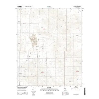 2015 Map of Fairview Valley, 2015 Print