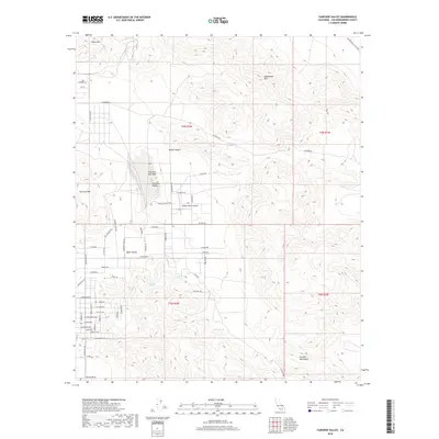 2018 Map of Fairview Valley, 2018 Print