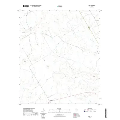 2019 Map of Fairy, 2019 Print