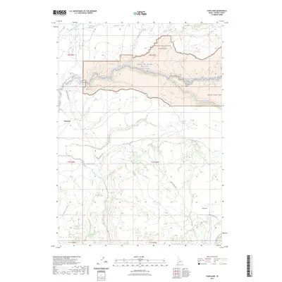 2023 Map of Fairylawn, 2023 Print