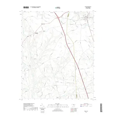 2019 Map of Faison, 2019 Print