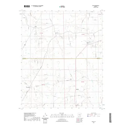 2020 Map of Faith, 2020 Print