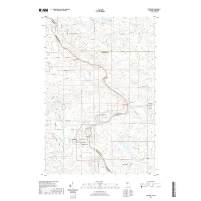 2019 Map of Faithorn, 2019 Print