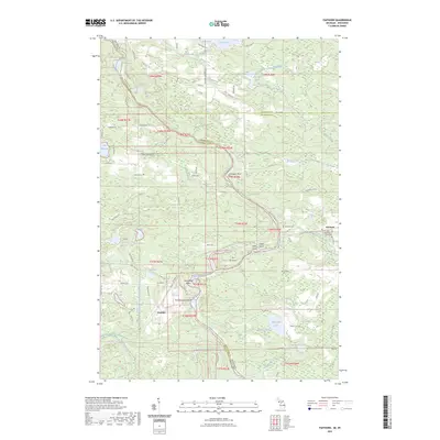 2023 Map of Faithorn, 2023 Print