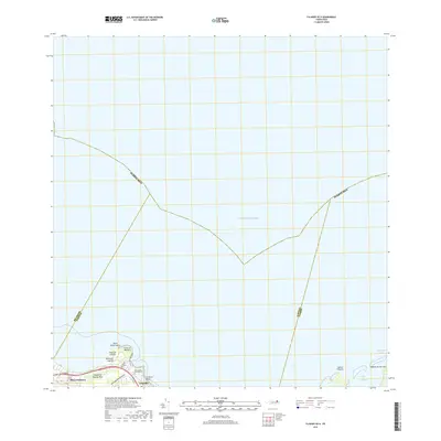 2018 Map of Fajardo OE N, 2018 Print
