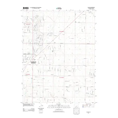 2013 Map of Falcon, 2013 Print