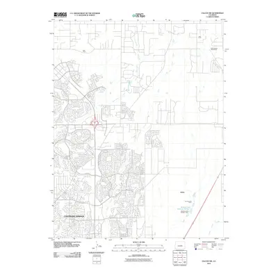 2010 Map of Falcon NW, 2010 Print