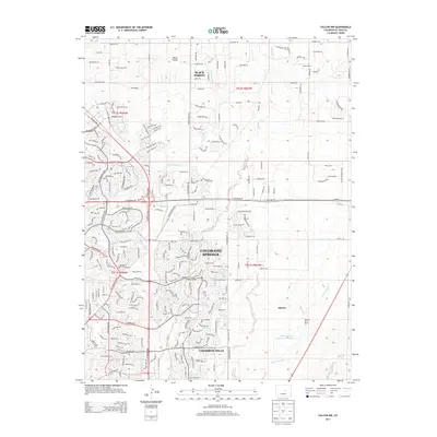 2013 Map of Falcon NW, 2013 Print
