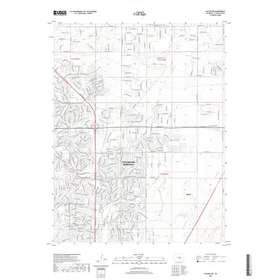 2019 Map of Falcon NW, 2019 Print