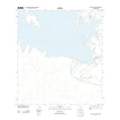 2012 Map of Falcon Village, 2012 Print