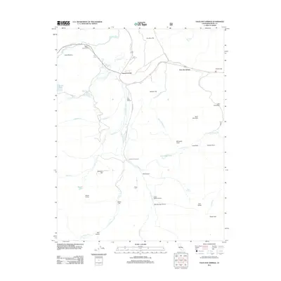 2012 Map of Fales Hot Springs, 2012 Print