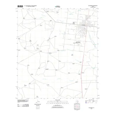 2010 Map of Falfurrias, 2010 Print