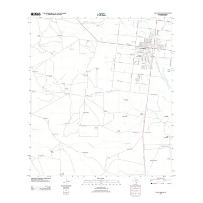 2013 Map of Falfurrias, 2013 Print