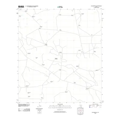 2010 Map of Falfurrias SE, 2010 Print