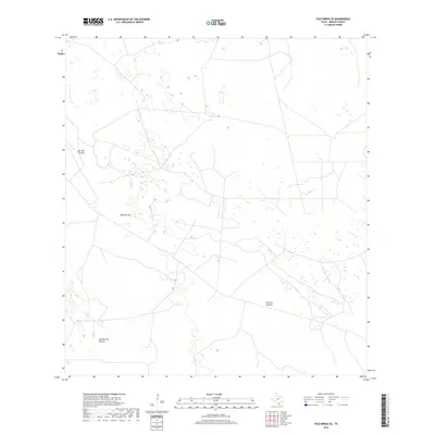 2019 Map of Falfurrias SE, 2019 Print