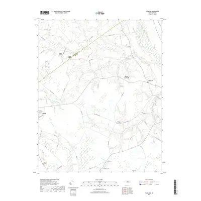 2019 Map of Falkland, 2019 Print