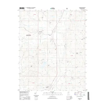 2015 Map of Falkner, 2015 Print
