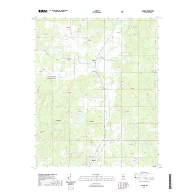 2021 Map of Falkner, 2021 Print