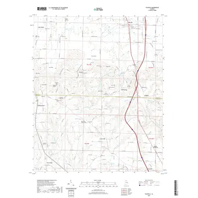 2020 Map of Falkville, 2020 Print