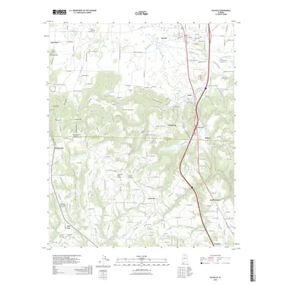 2026 Map of Falkville, 2026 Print
