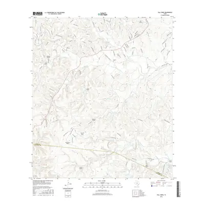 2016 Map of Fall Creek, 2016 Print
