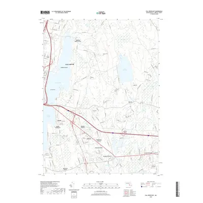 2018 Map of Fall River East, 2018 Print