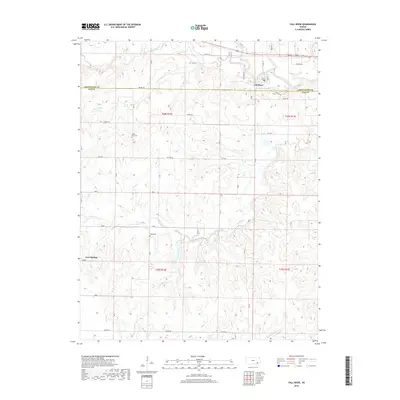 2018 Map of Fall River, 2018 Print
