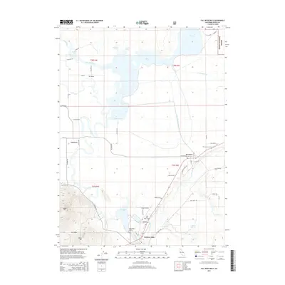 2015 Map of Fall River Mills, 2015 Print