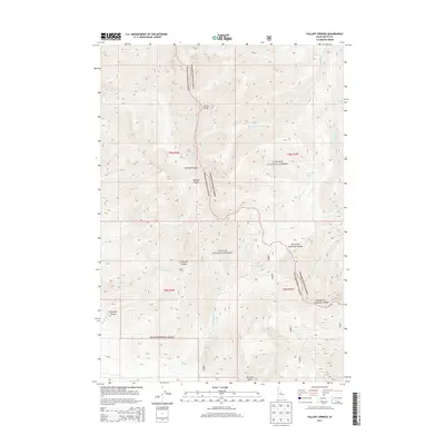 2013 Map of Fallert Springs, 2013 Print
